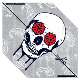 AV7 SKULLYFRIEND BANDANA